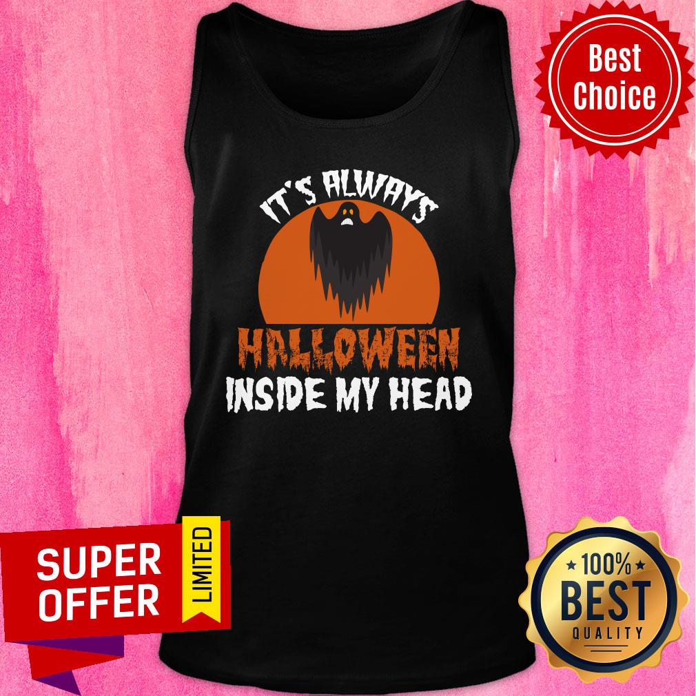 It's Always Halloween Inside My Head Bat Shirt - Image 4
