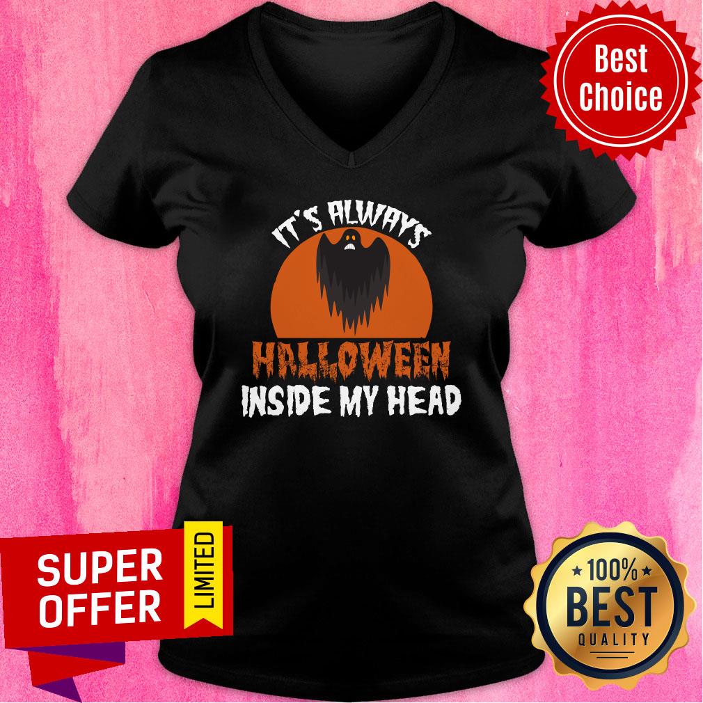 It's Always Halloween Inside My Head Bat Shirt - Image 3