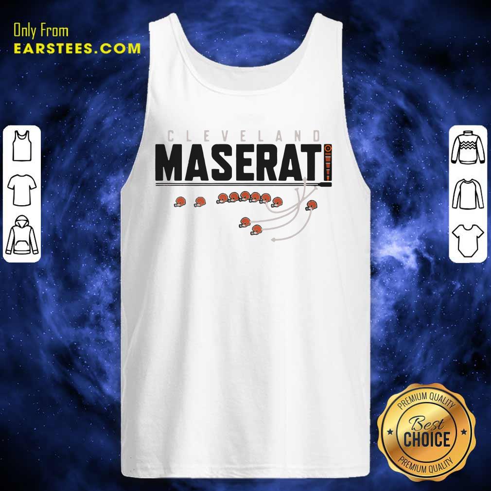 Pretty Cleveland Browns Maserati Shirt - Image 4