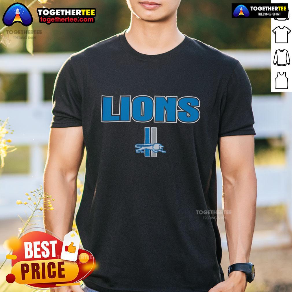 Hot Detroit Lions Throwback T-Shirt