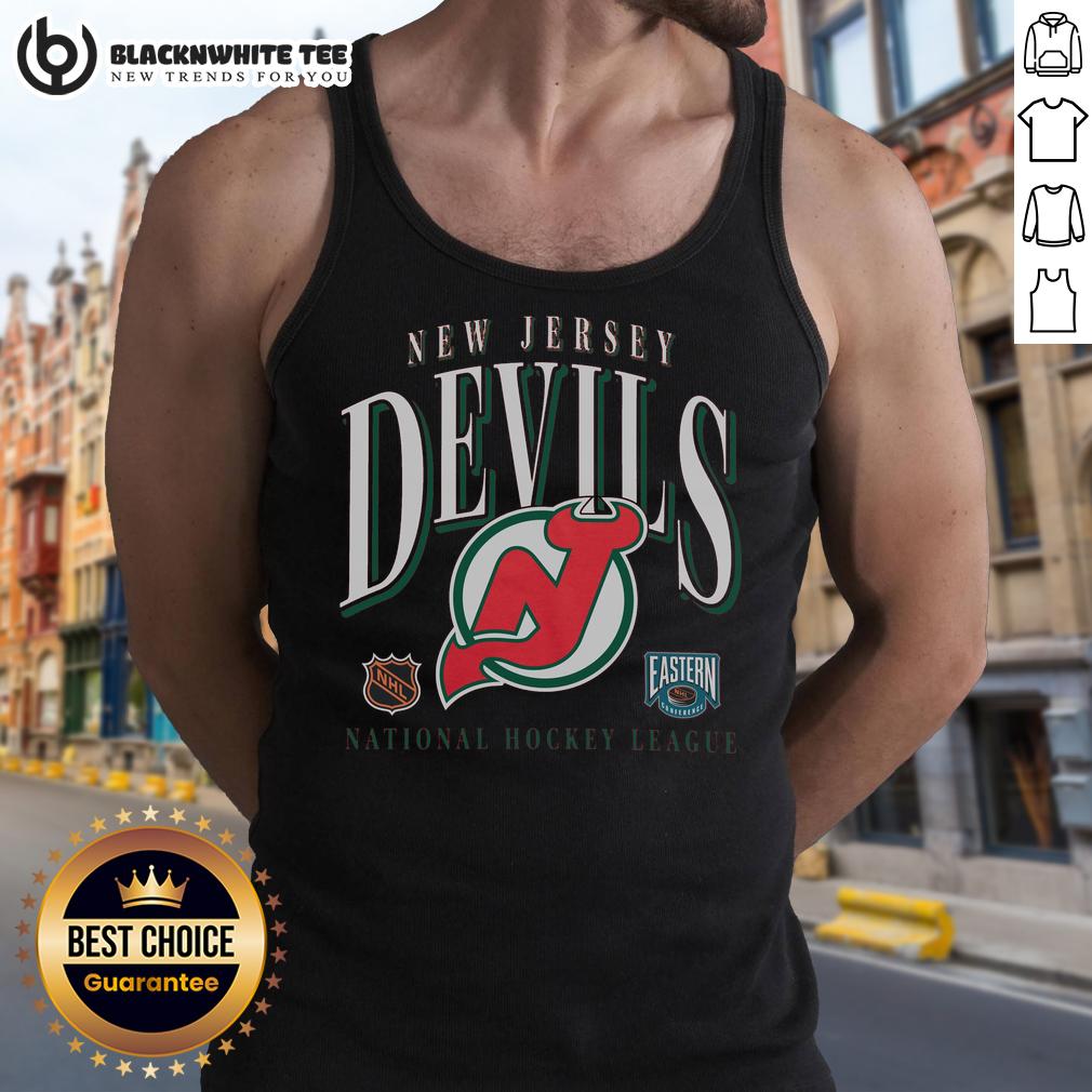 Top New Jersey Devils Vintage Crease T-Shirt - Image 4