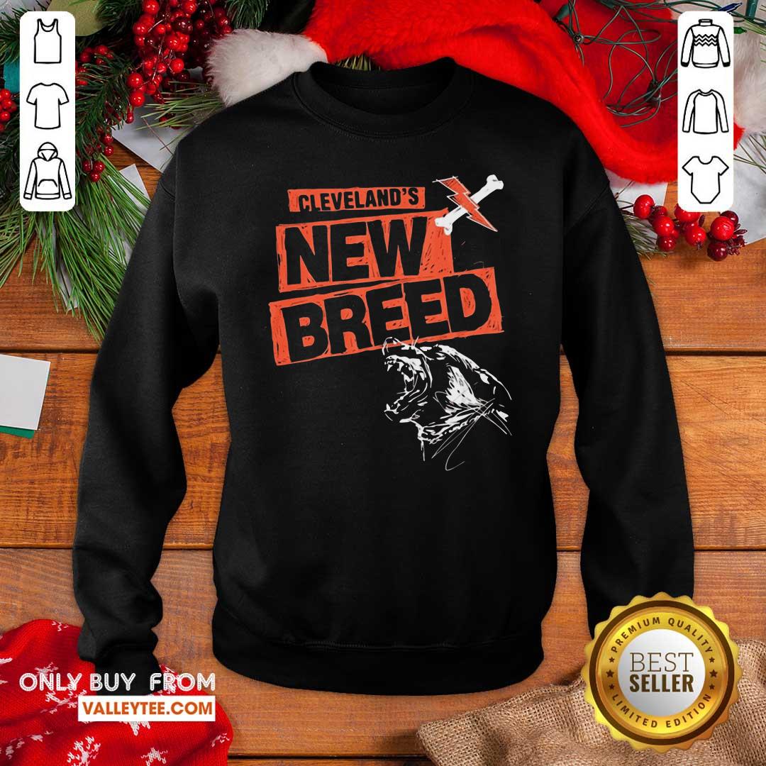Wonderful Cleveland Football New Breed Shirt - Image 3