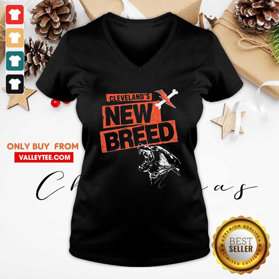 Wonderful Cleveland Football New Breed Shirt - Image 5