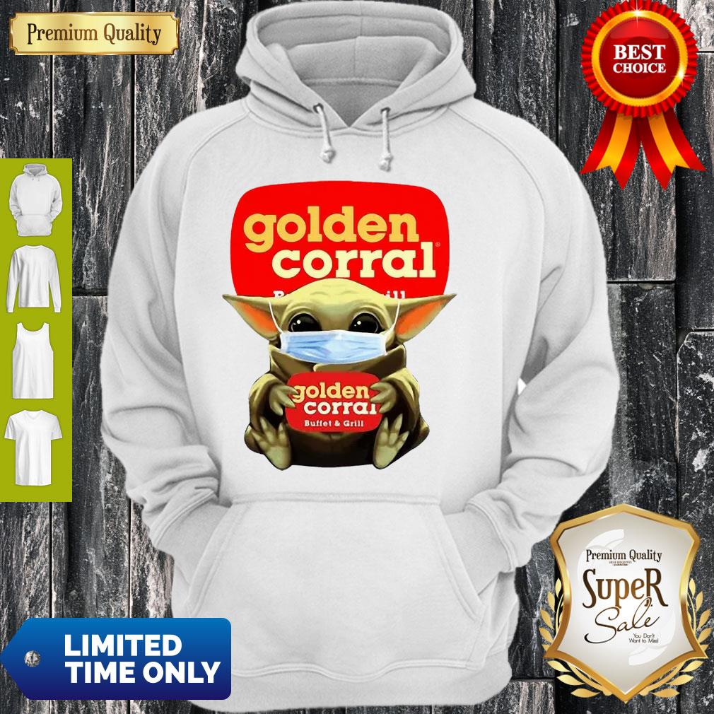 Cute Baby Yoda Mask Golden Corral Coronavirus Shirt - Image 5