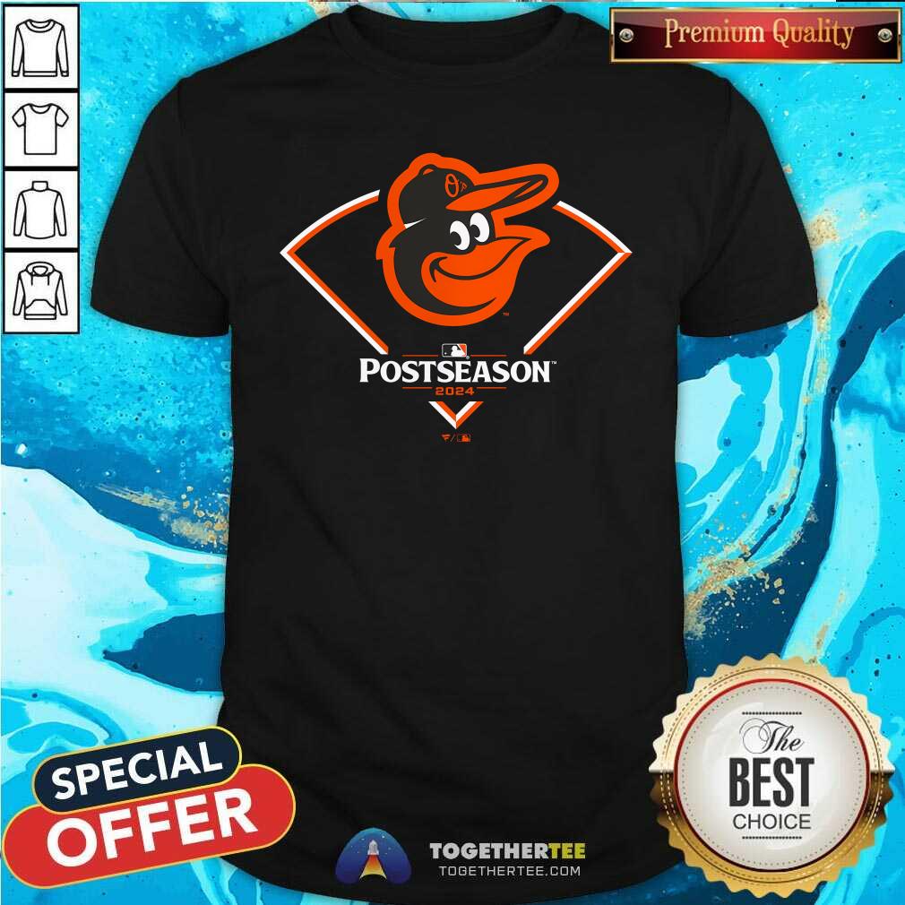 Funny Baltimore Orioles 2024 MLB Postseason Around The Horn T-Shirt