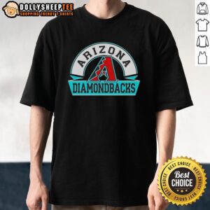 Awesome Arizona Diamondbacks Phase Banner Arch T-Shirt