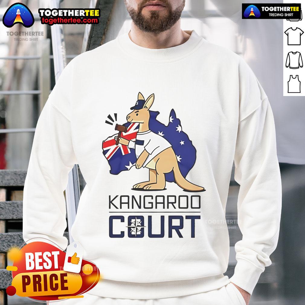 Nice Kangaroo Court Seattle Mariners T-Shirt - Image 5