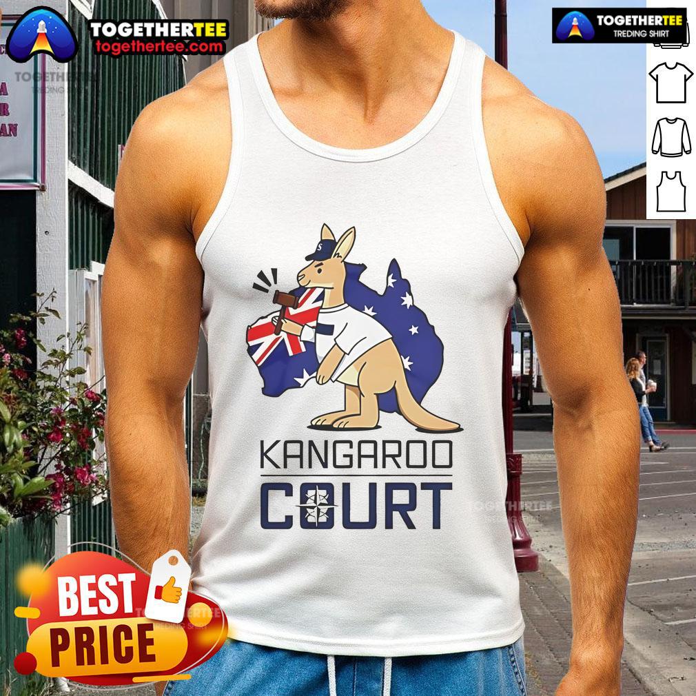 Nice Kangaroo Court Seattle Mariners T-Shirt - Image 4