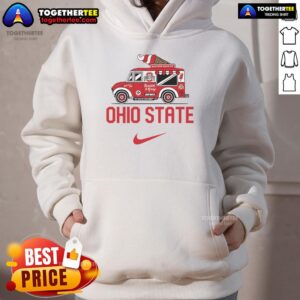 Alternative view of Nice Ohio State Buckeyes Ice Cream Truck T-Shirt