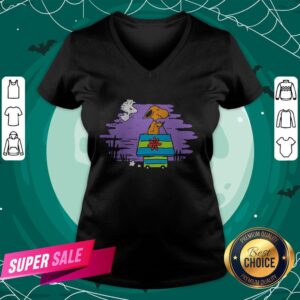 Alternative view of Halloween Snoopy And Woodstock Home Shirt