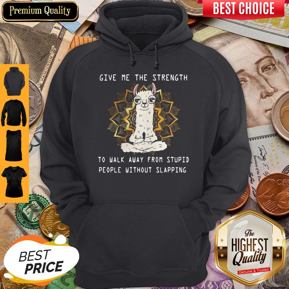 Sheep Yoga Give Me The Strength To Walk Away From Stupid People Without Slapping Shirt - Image 5