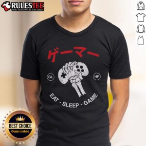 Awesome Eat Sleep Game Vintage T-Shirt