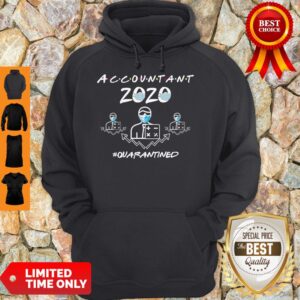 Alternative view of Hot Accountant Quarantined 2020 Shirt