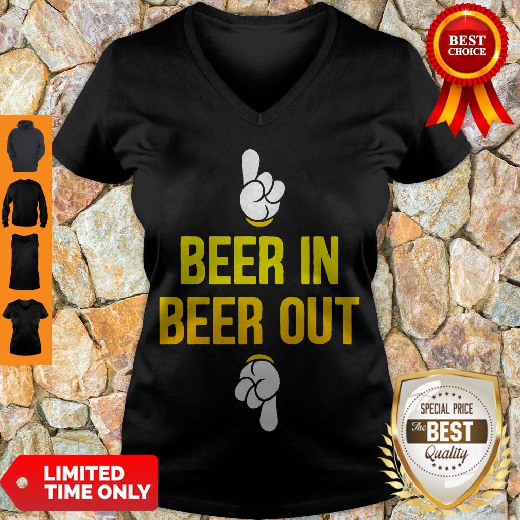 Good Beer In Beer Out Shirt - Image 5