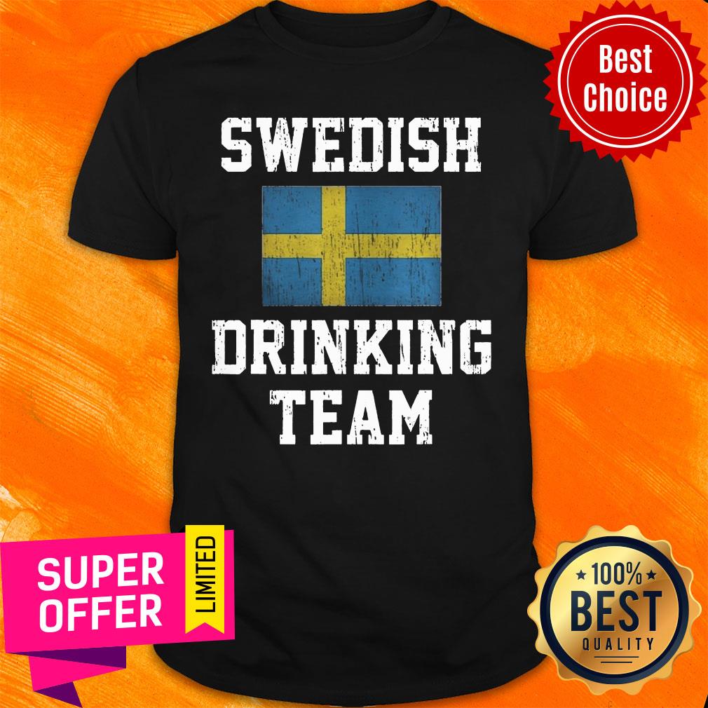Vintage Swedish Drinking Team Shirt