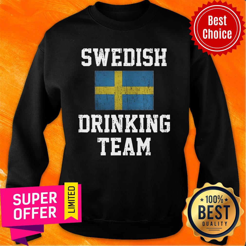 Vintage Swedish Drinking Team Shirt - Image 4