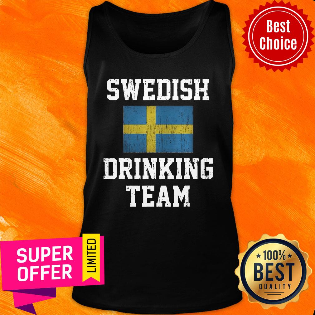 Vintage Swedish Drinking Team Shirt - Image 3