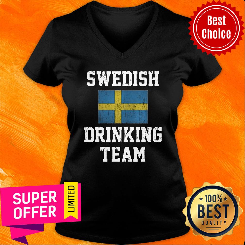 Vintage Swedish Drinking Team Shirt - Image 2