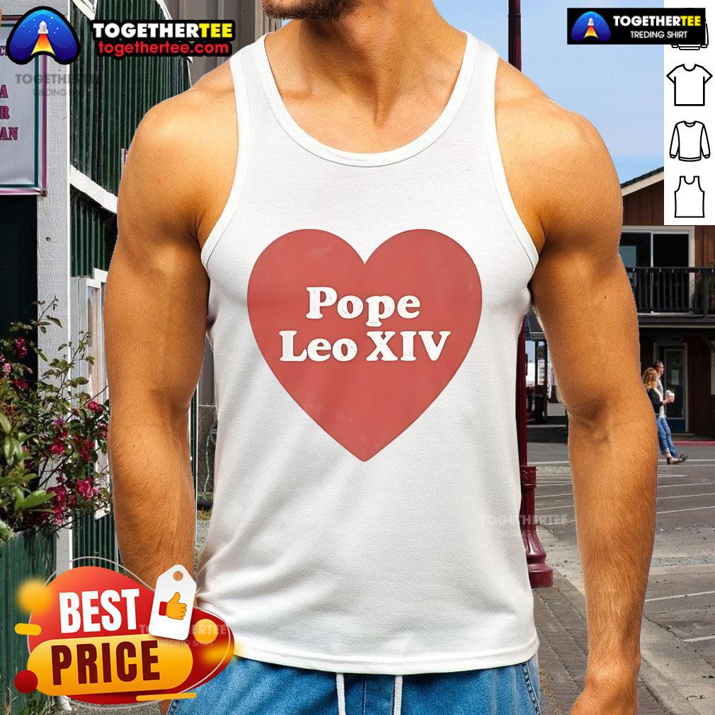 Official I Heart Love Pope Leo XIV T-Shirt - Image 4