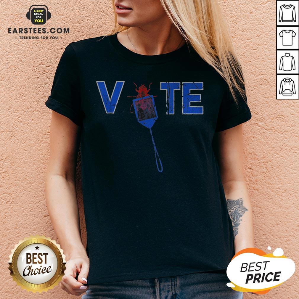 Vote Truth Over Flies Fly Swatter Biden 2020 Shirt - Image 4