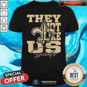 Premium They Not Like Us Saints T-Shirt