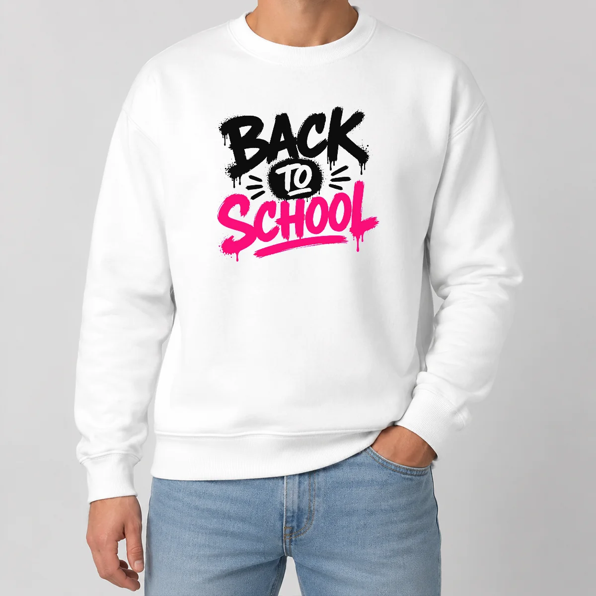 Good Pretty Brush Script Back To School Yellow Outline Shirt - Image 7