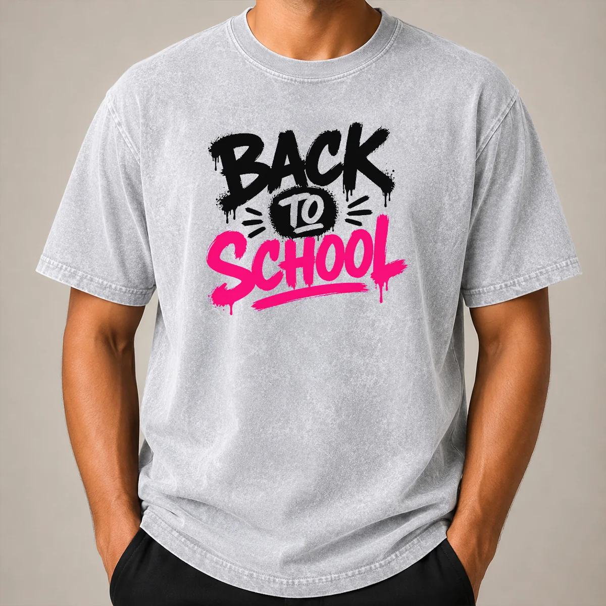 Good Pretty Brush Script Back To School Yellow Outline Shirt - Image 8