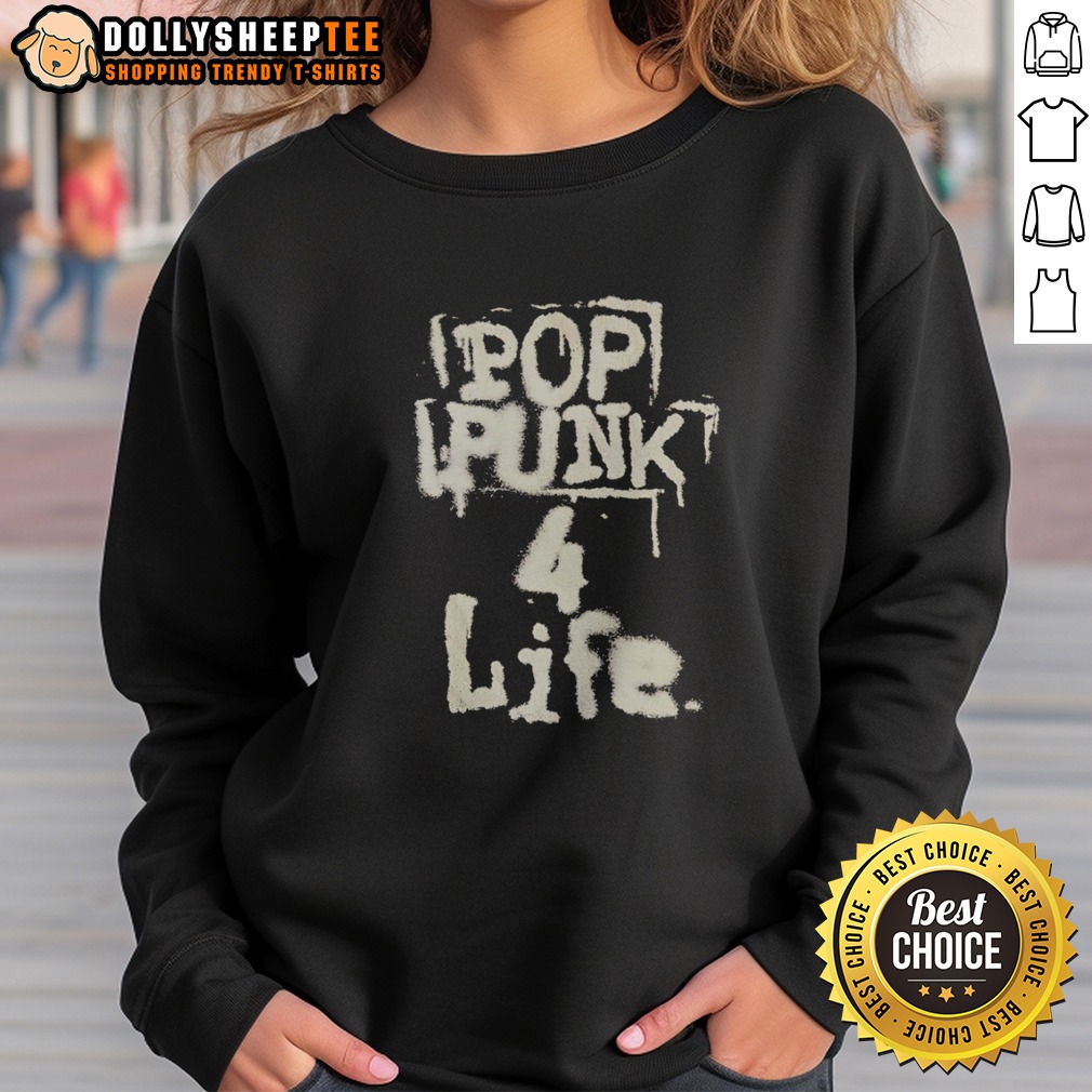 Original Pop Punk 4 Life Shirt - Image 4