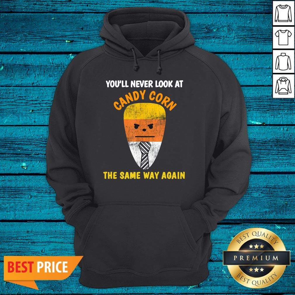 Premium Candy Corn Trump Costume Halloween Candy Shirt - Image 3