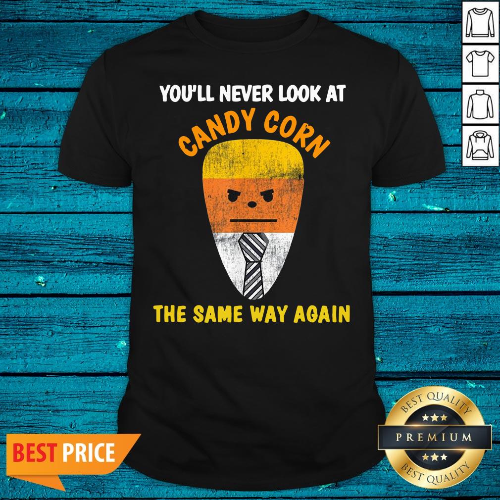 Premium Candy Corn Trump Costume Halloween Candy Shirt