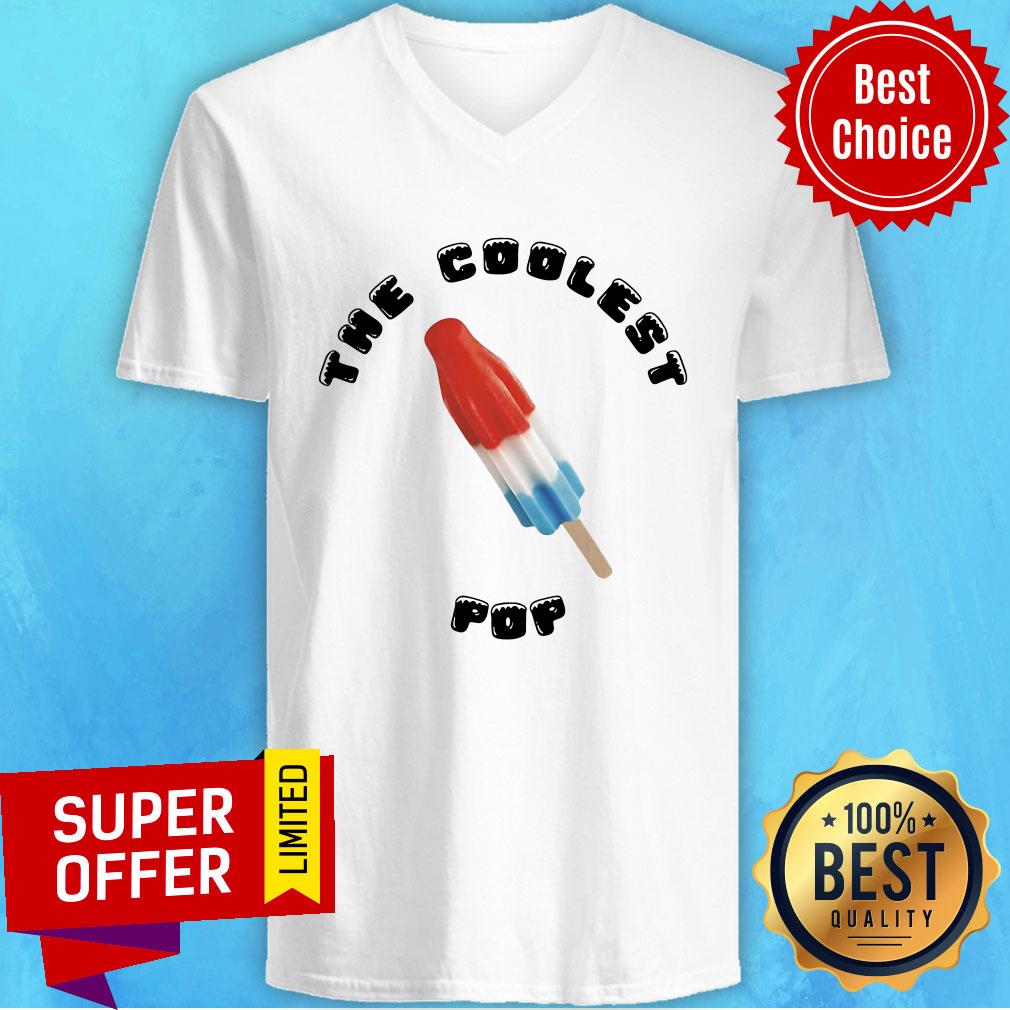 Awesome Best Dad Ever Coolest Pop Retro Ice Rainbow Treat Novelty Shirt - Image 2