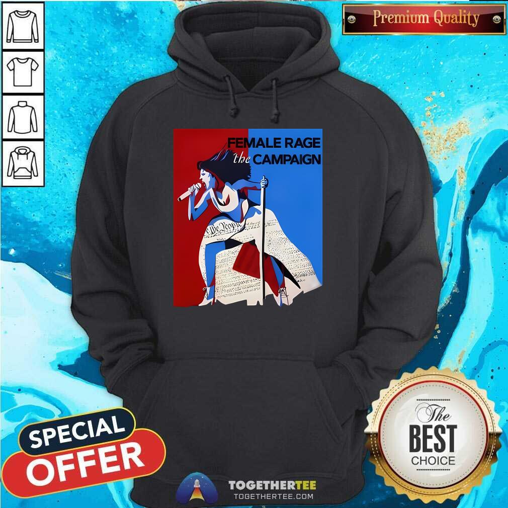 Official Female Rage The Campaign Kamala Harris T-Shirt - Image 2