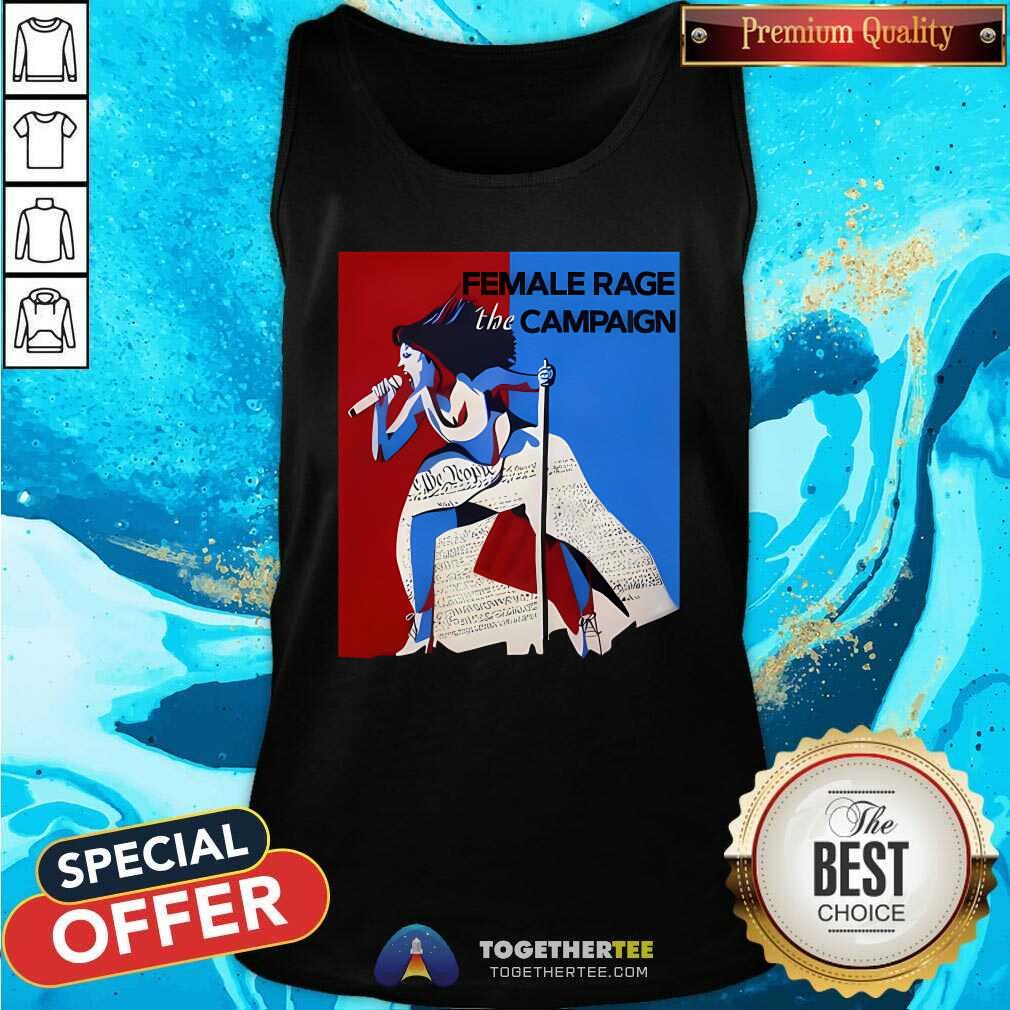 Official Female Rage The Campaign Kamala Harris T-Shirt - Image 4