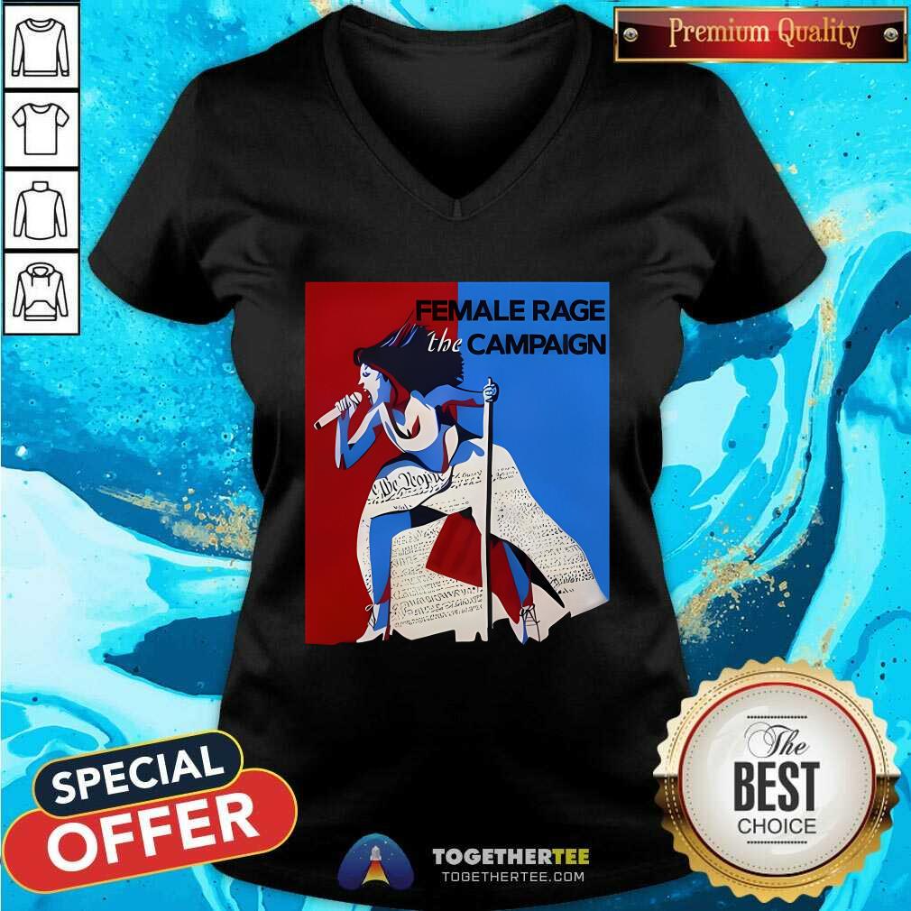 Official Female Rage The Campaign Kamala Harris T-Shirt - Image 3