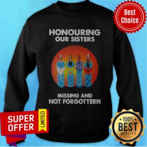 Alternative view of Funny Honouring Our Sisters Missing And Not Forgottern Moon Shirt