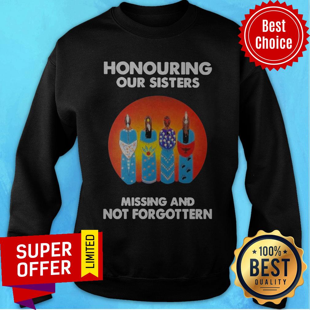 Funny Honouring Our Sisters Missing And Not Forgottern Moon Shirt - Image 2