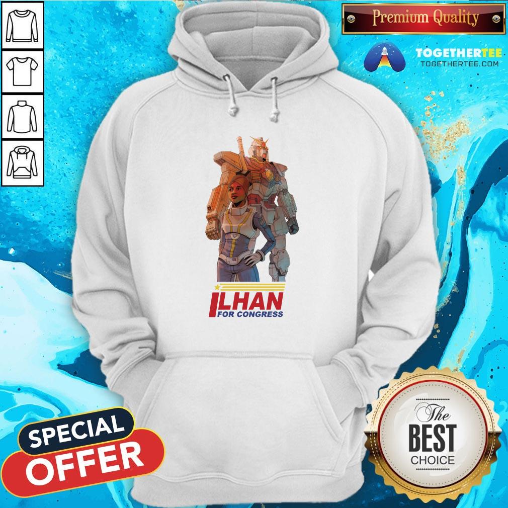 Pretty Ilhan Omar Gundam Pilot By Ben Sawyer Shirt - Image 5