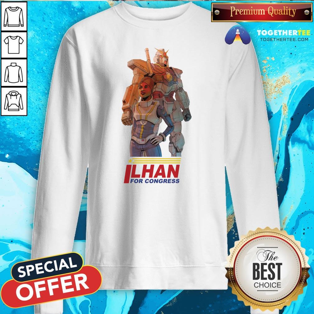 Pretty Ilhan Omar Gundam Pilot By Ben Sawyer Shirt - Image 4
