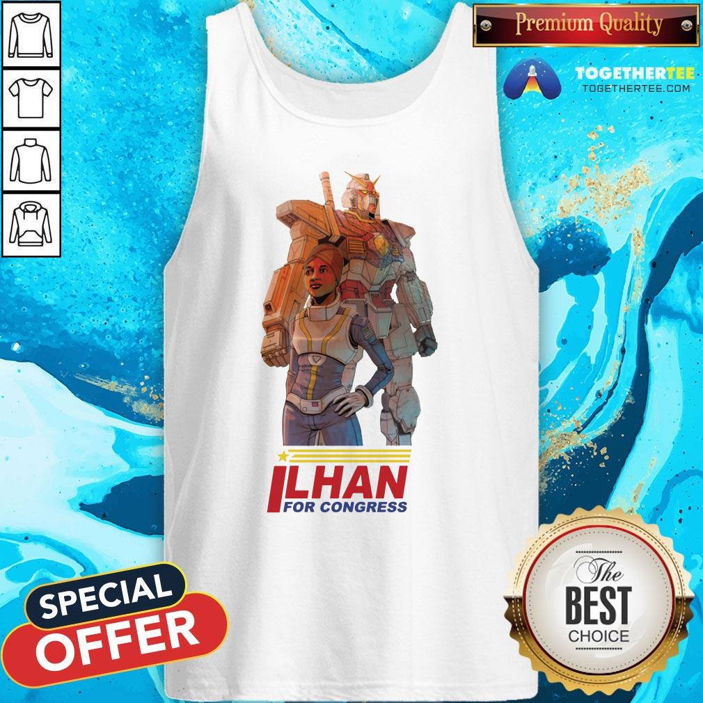 Pretty Ilhan Omar Gundam Pilot By Ben Sawyer Shirt - Image 3
