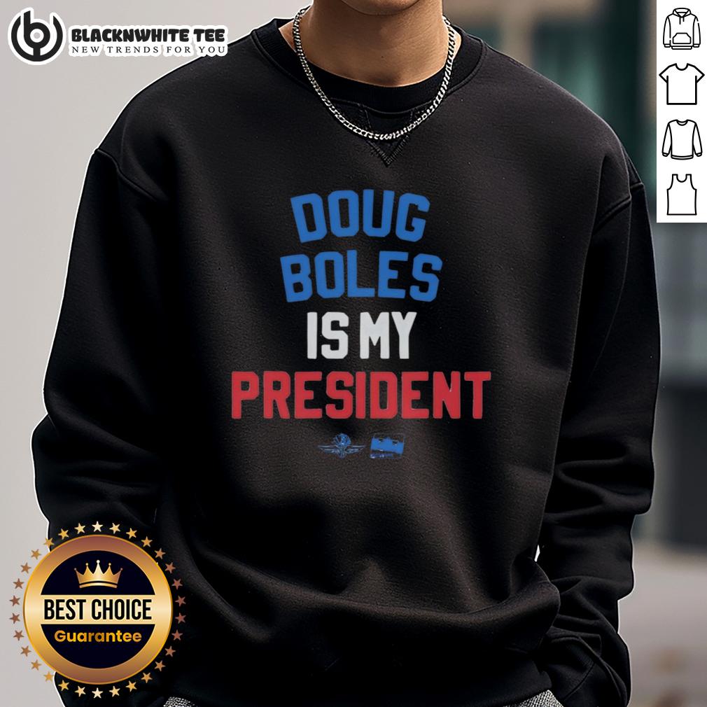 Official Doug Boles Is My President Red White And Blue T-Shirt - Image 5