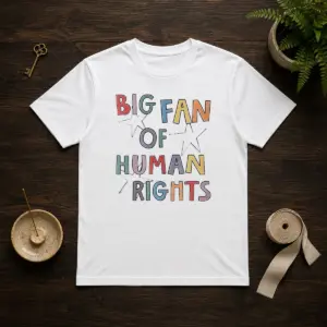 Pretty Big Fan Of Human Rights Activism Social Justice Shirt