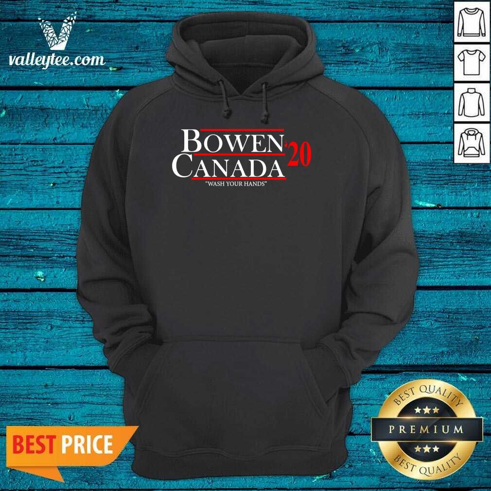 Original Bowen Canada 20 Wash Your Hands Shirt - Image 2