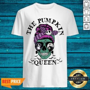 The Pumpkin Queen Skull Women Shirt