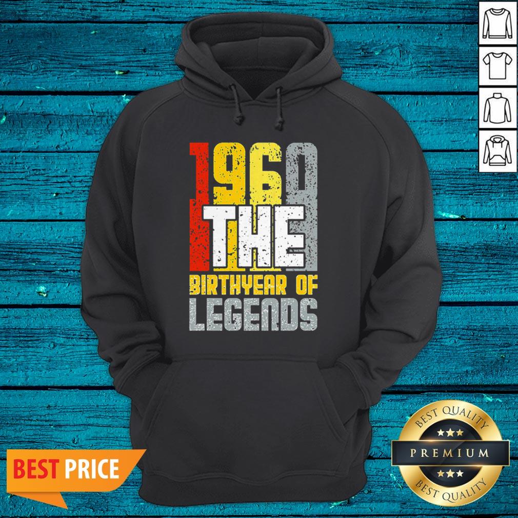 Top 1960 The Birth Year Of Legends Shirt - Image 3