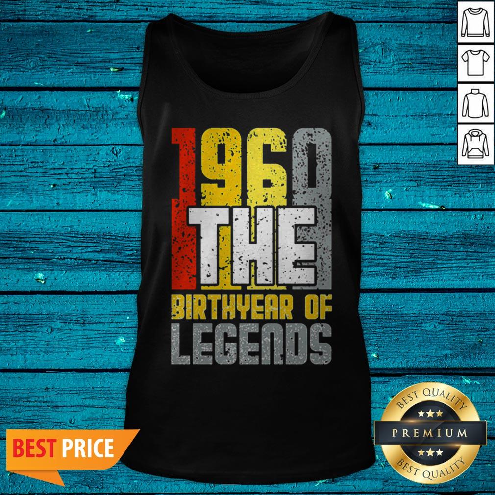 Top 1960 The Birth Year Of Legends Shirt - Image 5
