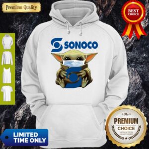 Alternative view of Pretty Star Wars Baby Yoda Hug Sonoco Covid 19 T-Shirt