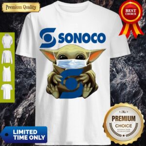 Pretty Star Wars Baby Yoda Hug Sonoco Covid 19 T-Shirt