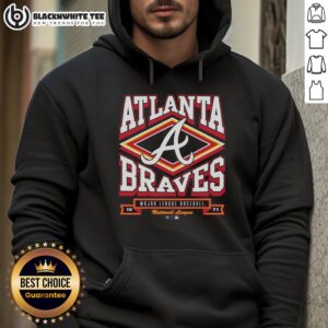 Alternative view of Nice Atlanta Braves Heater T-Shirt