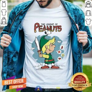 Original The Legend Of Peanuts Charlie Brown T-Shirt