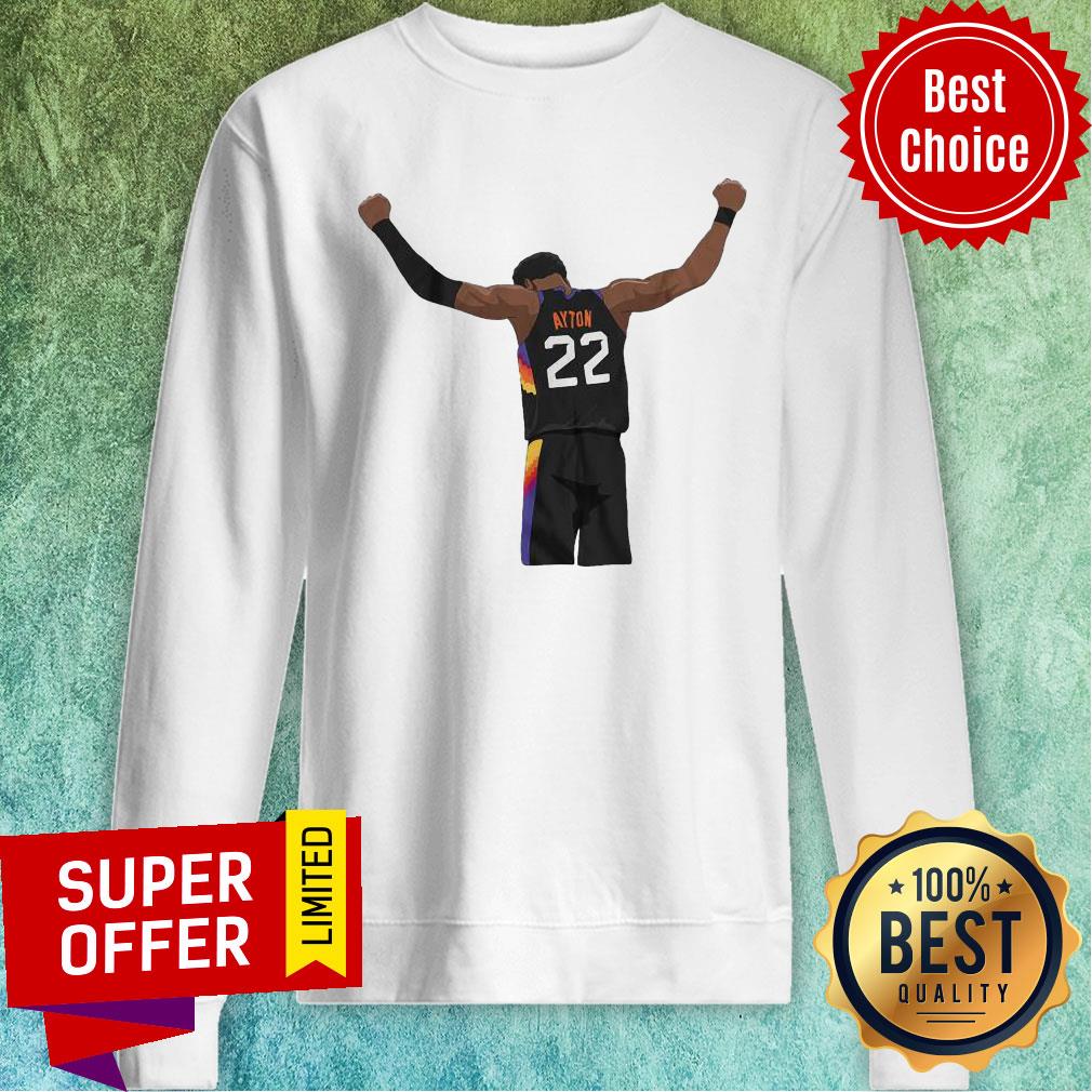 Basketball Players Deandre Ayton 22 Shirt - Image 4